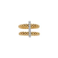 Anello Fope Donna Prima in Oro giallo Diamante 0.15 Ct 74008AX_BB_G_XBX_00M - 74008AX_BB_G_XBX_00M